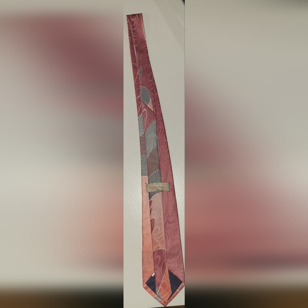 Pink Rudee Ricco Tie - Picture 9 of 10
